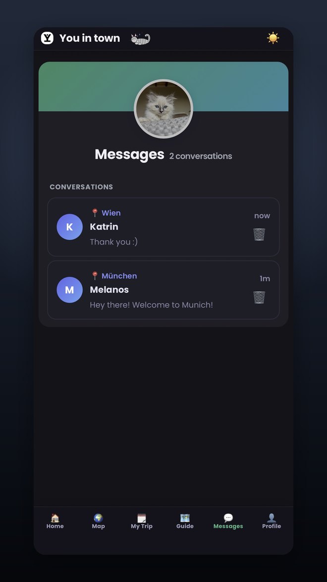 Messages with locals